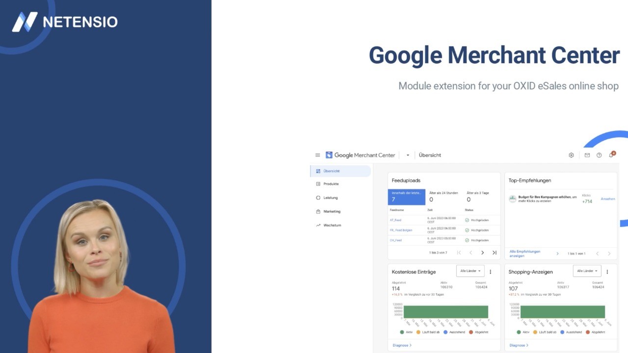 Google Merchant Center for Oxid