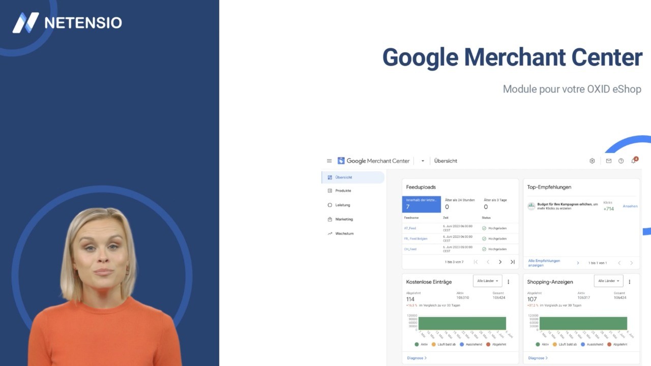 Google Merchant Center pour Oxid