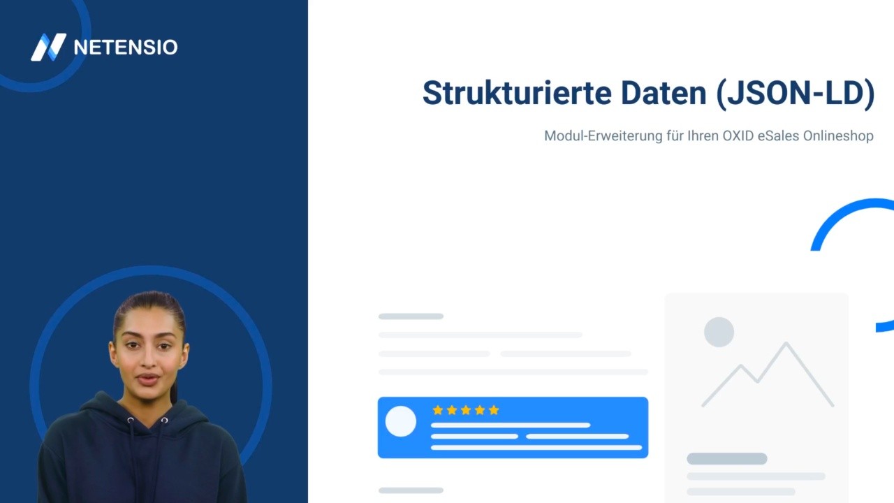 Strukturierte Daten (JSON-LD) für OXID eShop