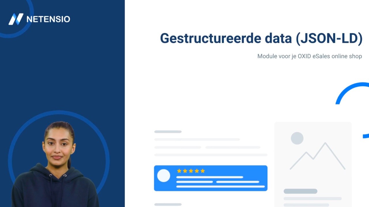 Gestructureerde gegevens (JSON-LD) voor OXID eShop
