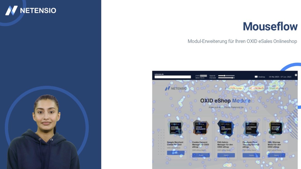 Mouseflow für OXID eShop