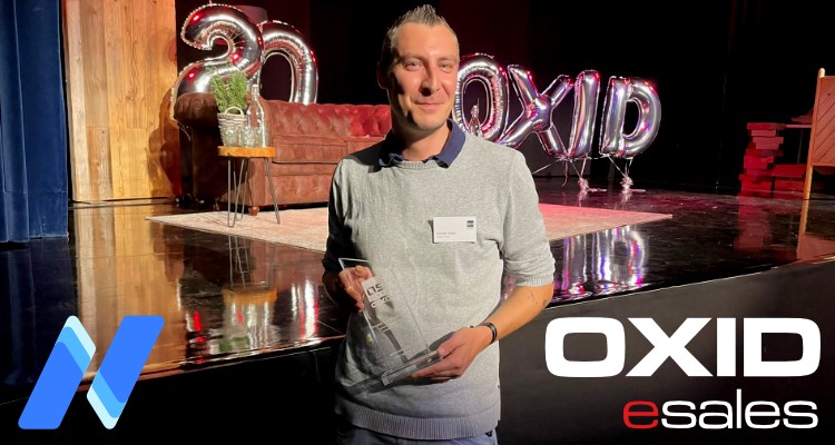Wir sind stolz: Netensio GmbH gewinnt den OXID eSales Solution Partner Award